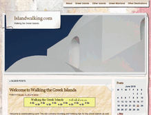 Tablet Screenshot of islandwalking.com